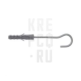 Дюбель с простым крюком 6*35