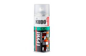 Грунт-спрей алкидный KUDO серый 520мл
