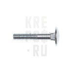 Болт мебельный DIN 603 (ГОСТ 7802-81) с квадратным подголовком М8*110 цинк